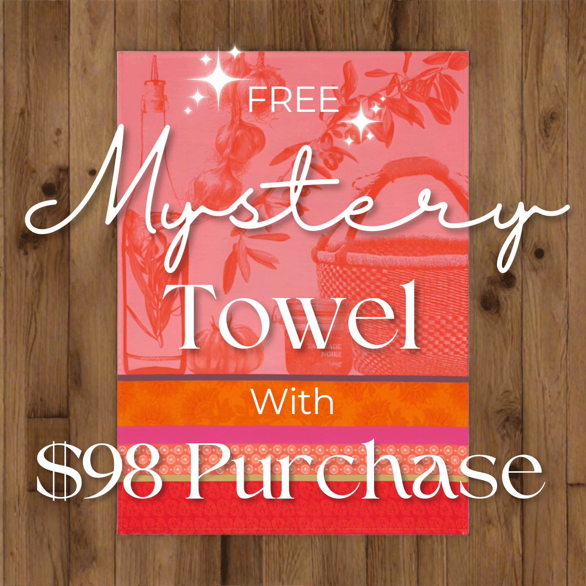 Free! Surprise Mystery Towel