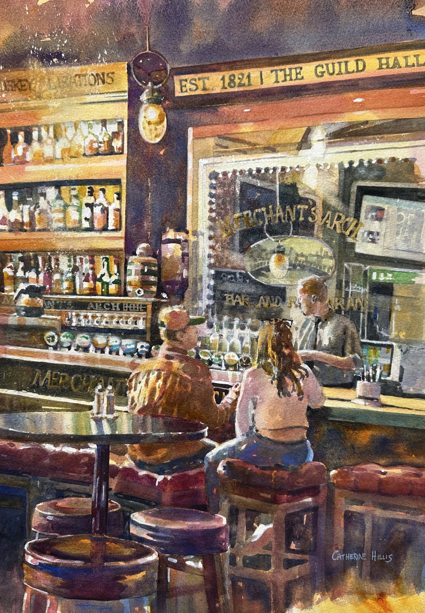 Guild Hall Bar, Catherine Hillis