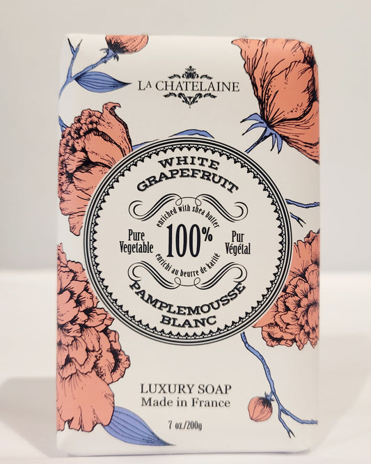 La Chatelaine White Grapefruit Luxury Soap