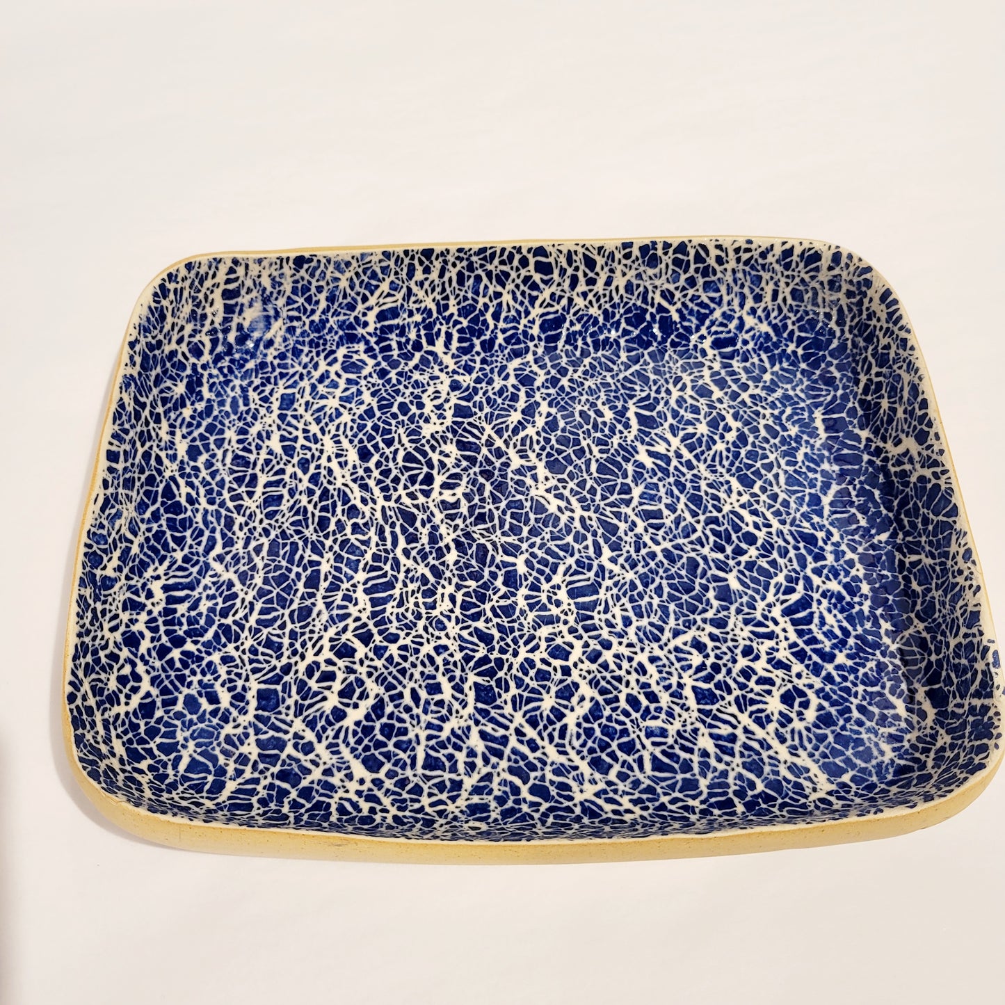 Terrafirma Ceramics - Cobalt Crackle Tidbit Bowl