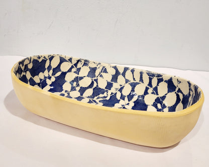 Terrafirma Ceramics - Cobalt Aspen Bread Basket