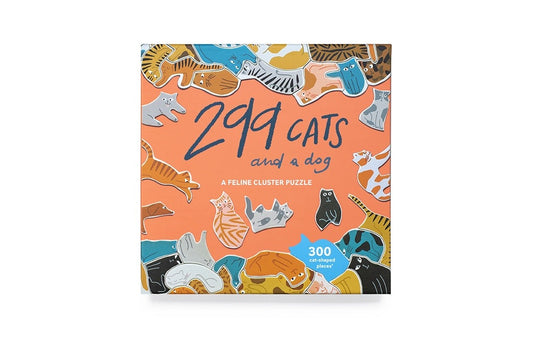 299 Cats and a Dog, a Feline Cluster Puzzle