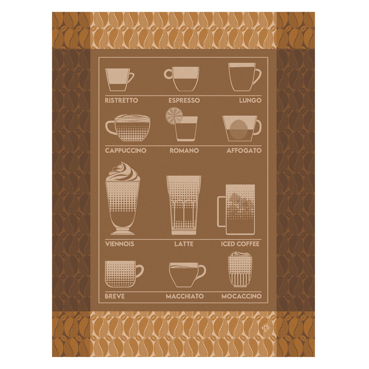 NEW! Barista Brown Tea Towel