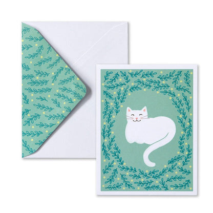 Cuddly Cat Blank Note Cards, Boxed 10