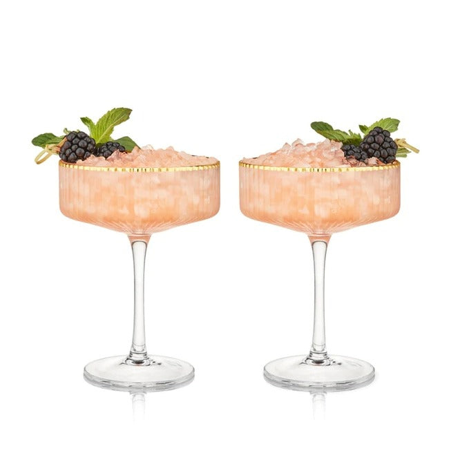 Clicquot Coupes, 11.5 oz, Set of 2