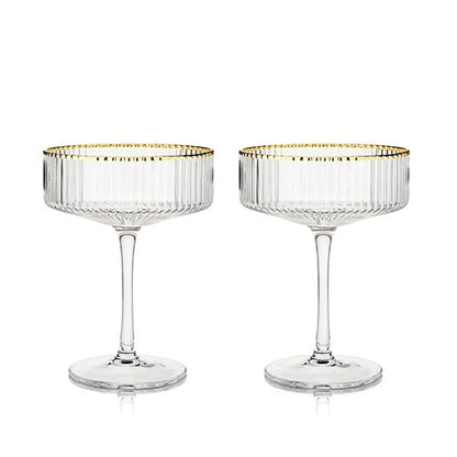 Clicquot Coupes, 11.5 oz, Set of 2