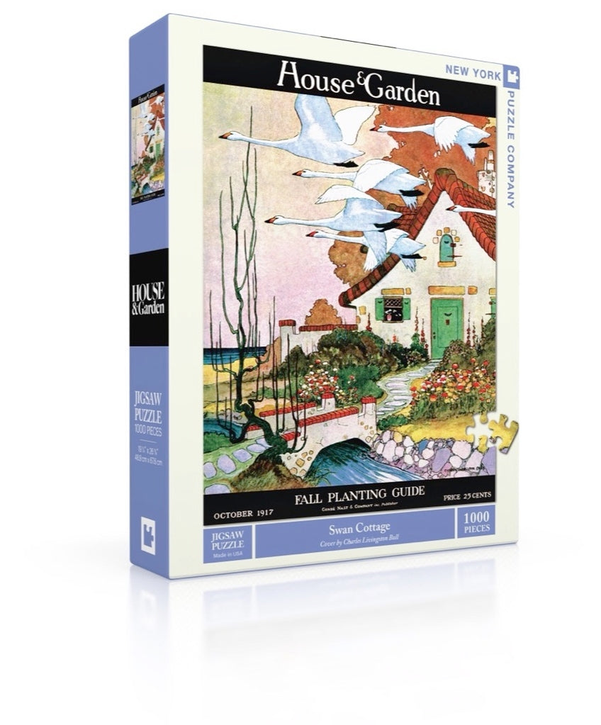 Swan Cottage - 1000 Piece Jigsaw Puzzle