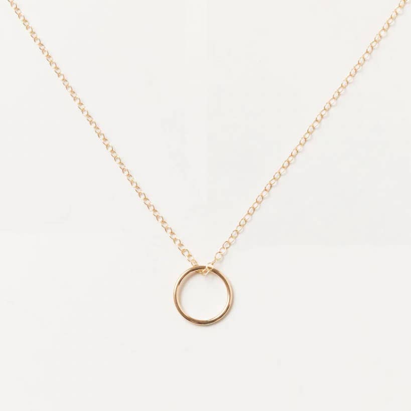 Sol Circle Necklace