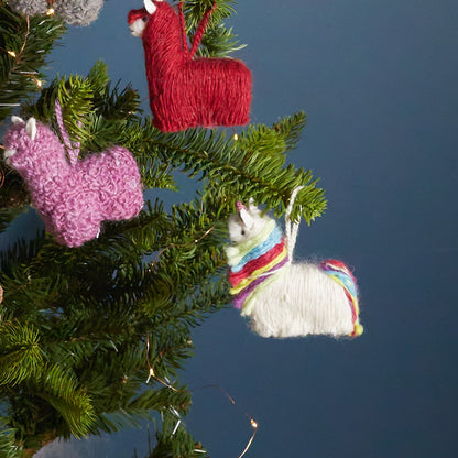 Unicorn Alpaca Ornament