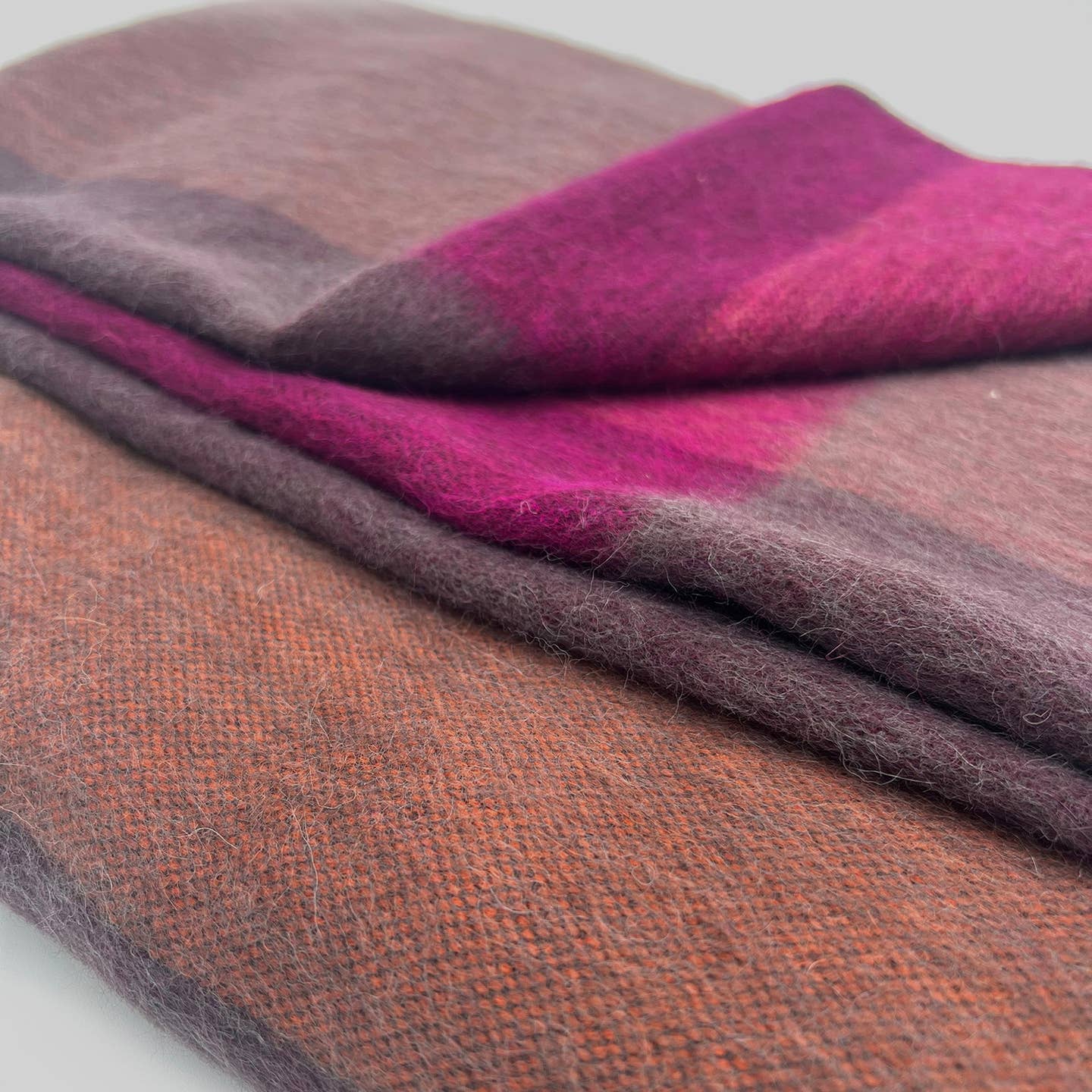 New! Sunset Alpaca Throw