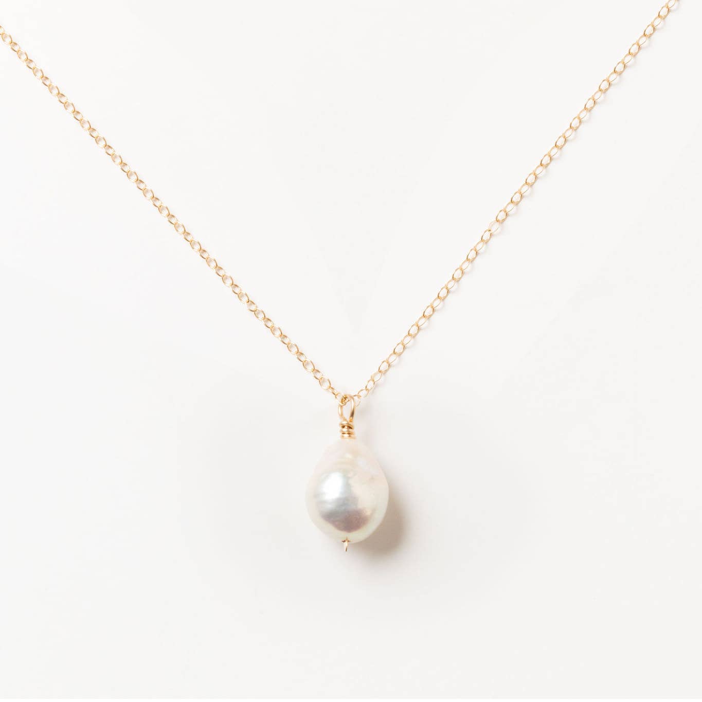 Baroque Pearl Necklace 18 inches