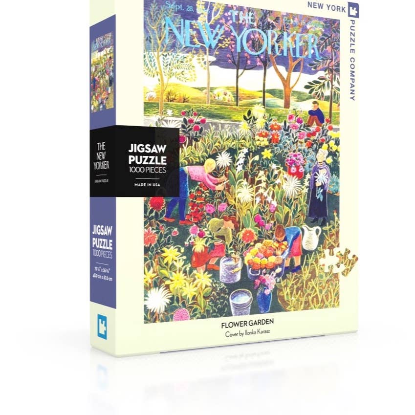 Flower Garden - 1000 Piece Jigsaw Puzzle