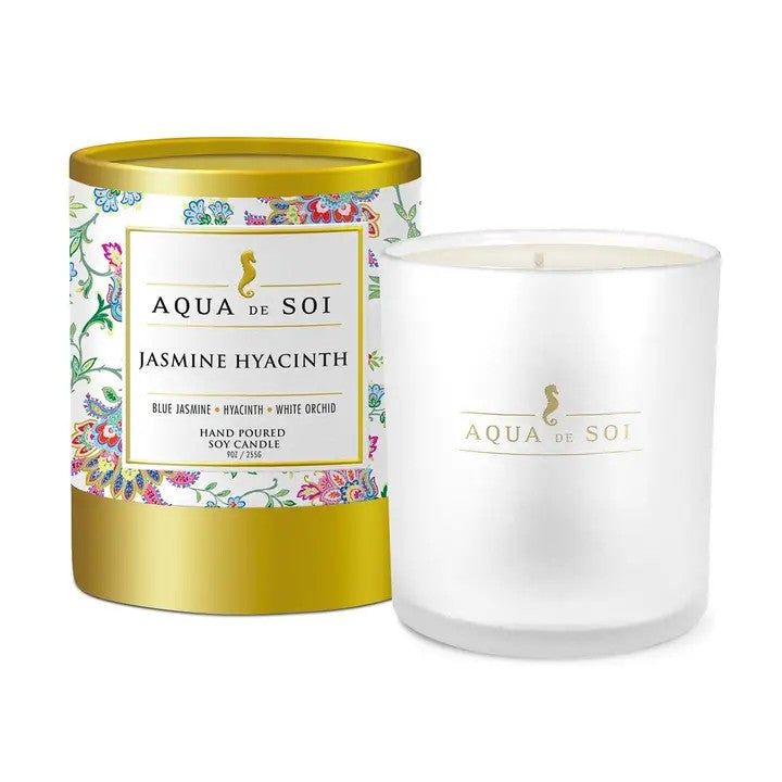 Jasmine Hyacinth 9 oz Luxe Boxed Candle