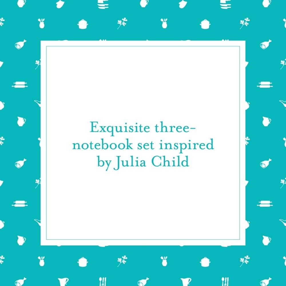 Julia Child Notebooks Diary