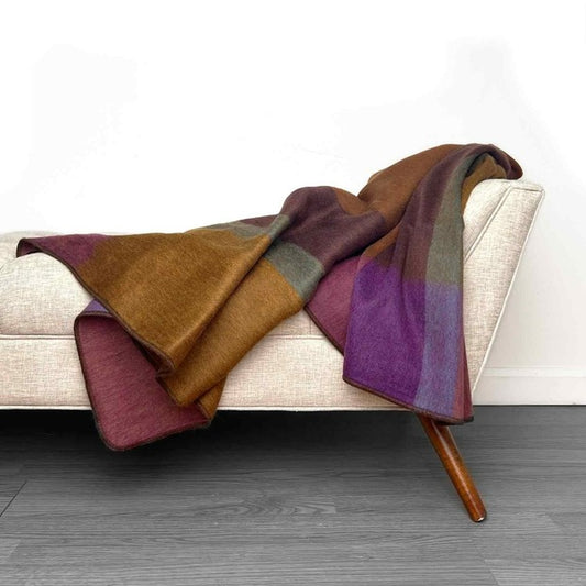 New! Kaleidoscope Alpaca Throw