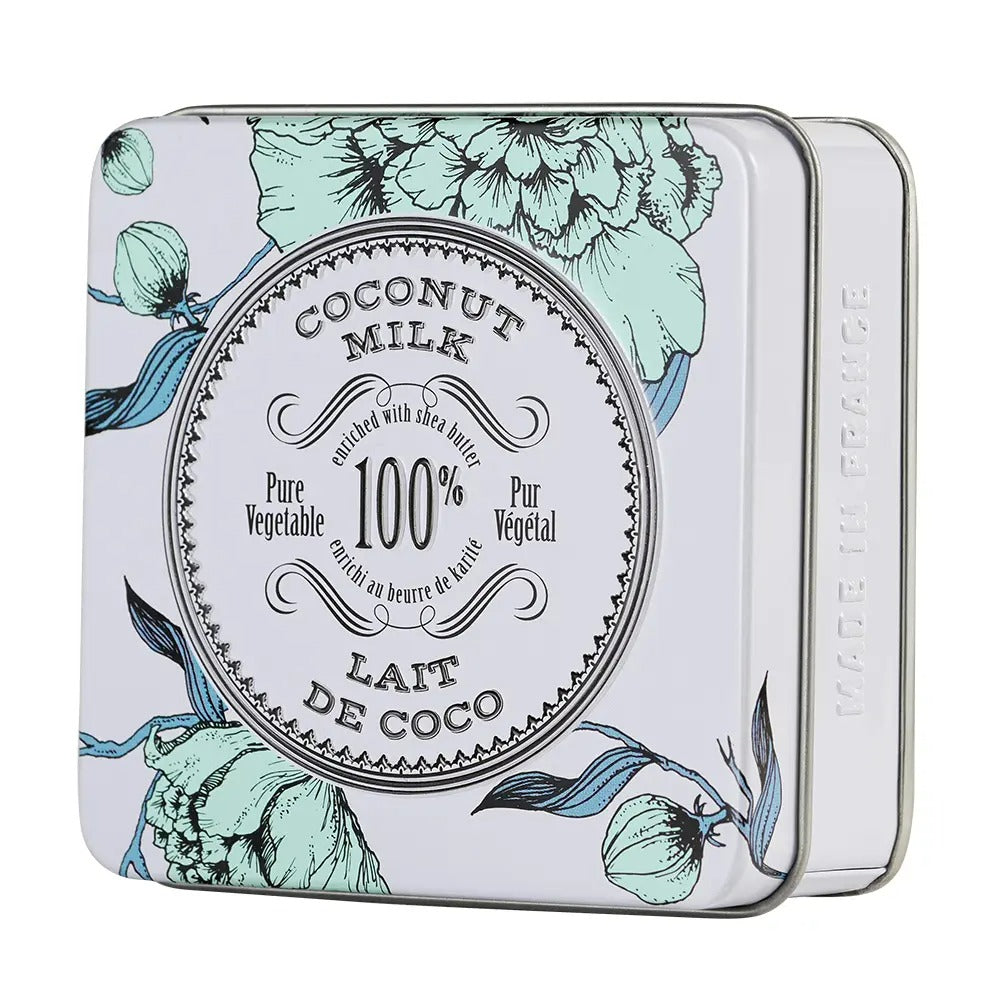 La Chatelaine Coconut Milk Soap in Tin, 5.1 oz