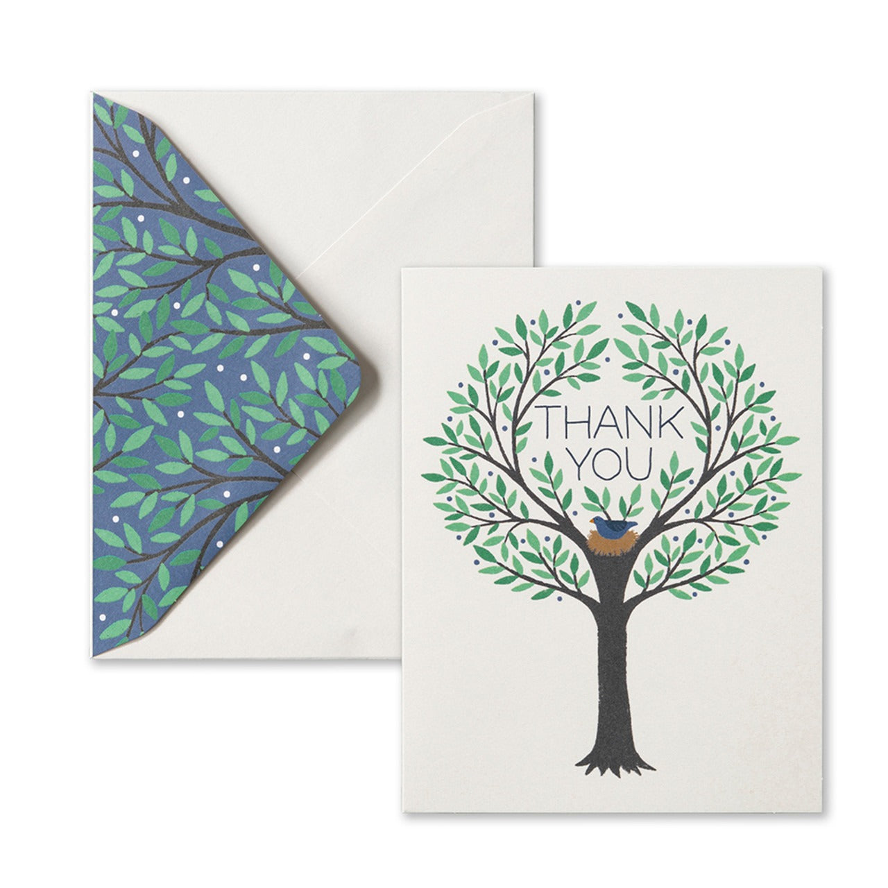 Thank you, Nested Tree Blank Note Cards, Boxed 10