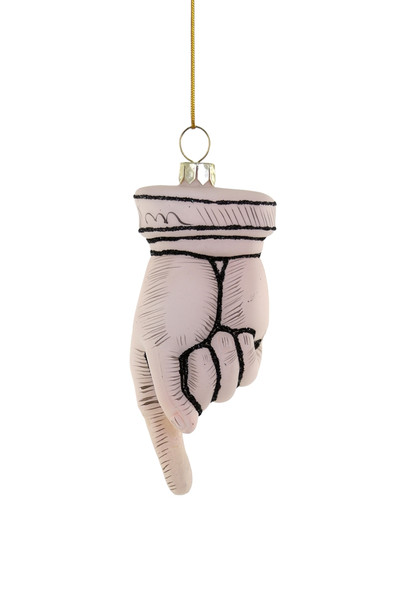 Victorian Pointing Hand Ornament