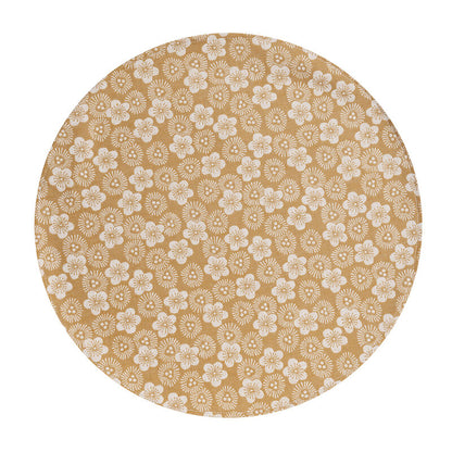 NEW! Wagara Beige Coated Tablecloth