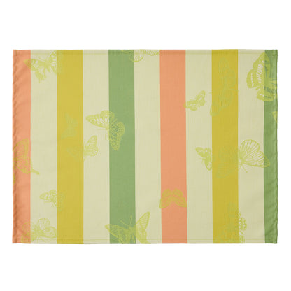 NEW! Bal des Papillons Yellow COTTON