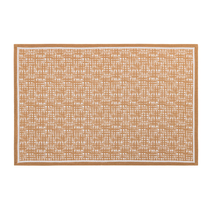 NEW! Wagara Beige Coated Tablecloth