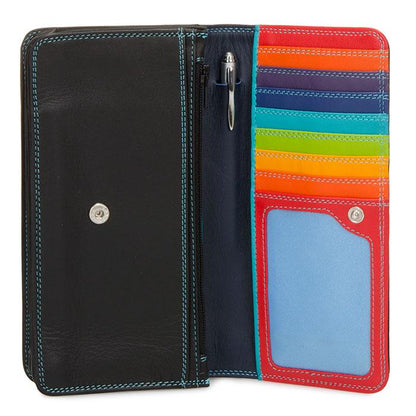 Black Pace Matinee Wallet Rainbow Inside